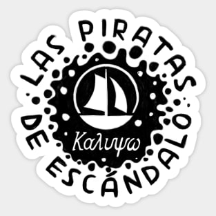 Las Piratas de Escandalo Sticker